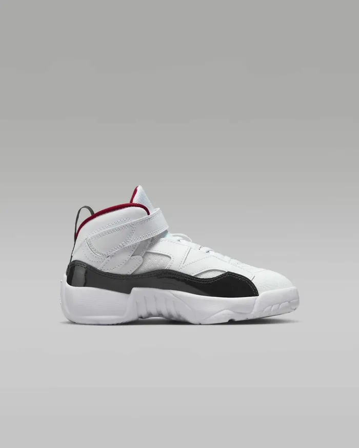 Kids Nike Jordan Jumpman Two Trey Whitegym Redblack
