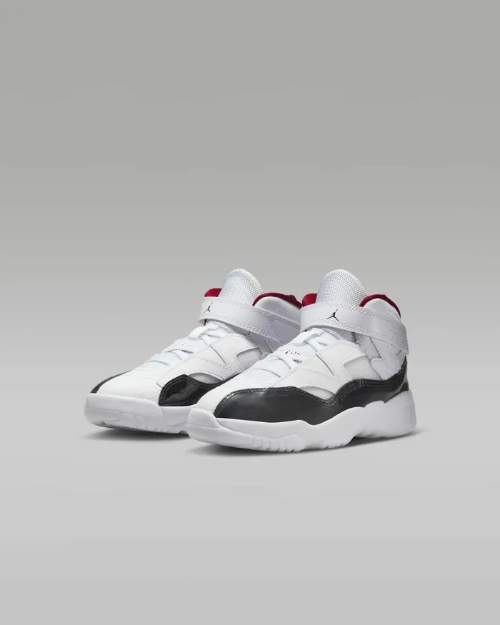 Kids Nike Jordan Jumpman Two Trey Whitegym Redblack