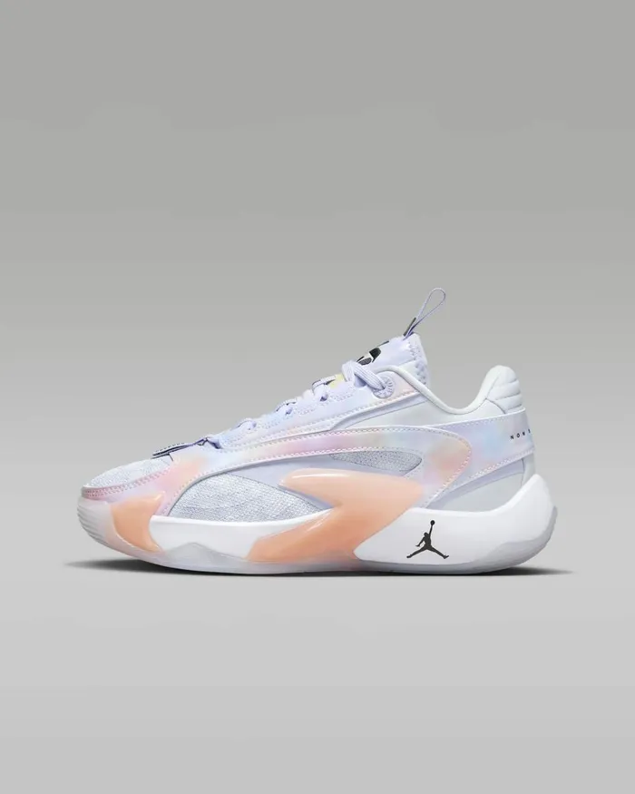 Kids Nike Jordan Luka 2 Football Greyoxygen Purplearctic Orangeblack