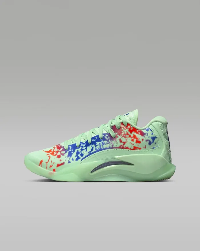 Kids Nike Jordan Zion 3 039Mud Sweat And Tears039 Mint Foampsychic Purpleflash Crimsonconcord