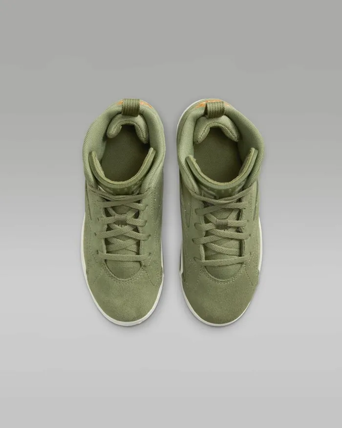 Kids Nike Lifestyle Jumpman MVP Sky J Light Olivebright Mandarinblacksail