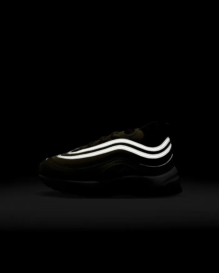 Kids Nike Younger Kids 3 8211 7 Years Air Max 97 Metallic Goldblackwhiteuniversity Red