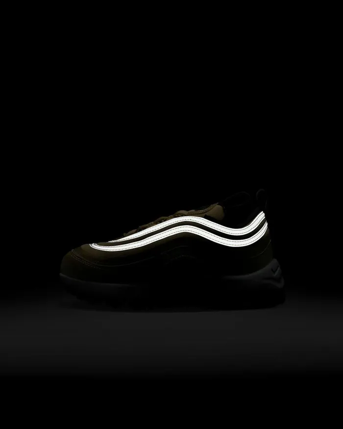 Kids Nike Younger Kids 3 8211 7 Years Air Max 97 Metallic Goldblackwhiteuniversity Red