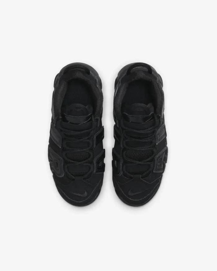 Kids Nike Younger Kids 3 8211 7 Years Air More Uptempo Blackblackanthracite