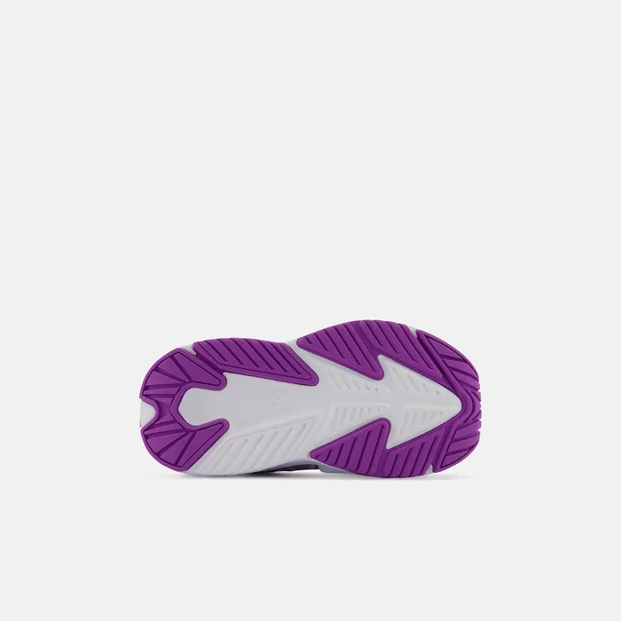 Kids Rave Run V2 Bungee Lace With Top Strap Summer Fog With Mystic Purple And Hipink New Balance Size 0 8211 10 Kids Rave Run V2 Bungee Lace With Top Strap Summer Fog With Mystic Purple And Hipink New Balance Size 0 8211 10