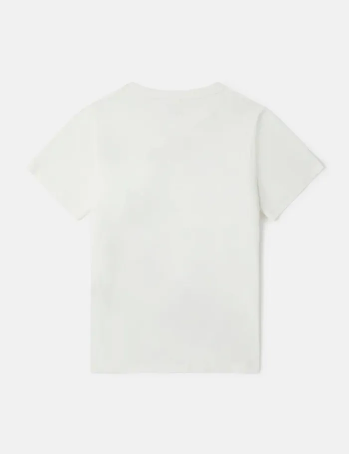 Kids Sarnie Snack Stall TShirt Ivory Stella McCartney TShirts And Sweatshirt