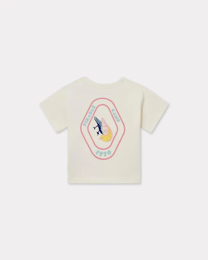 Kids Set Of 2 039KENZO Tour039 Cotton Tshirts Ecru Kenzo Babies 1 Month 8211 2 Years