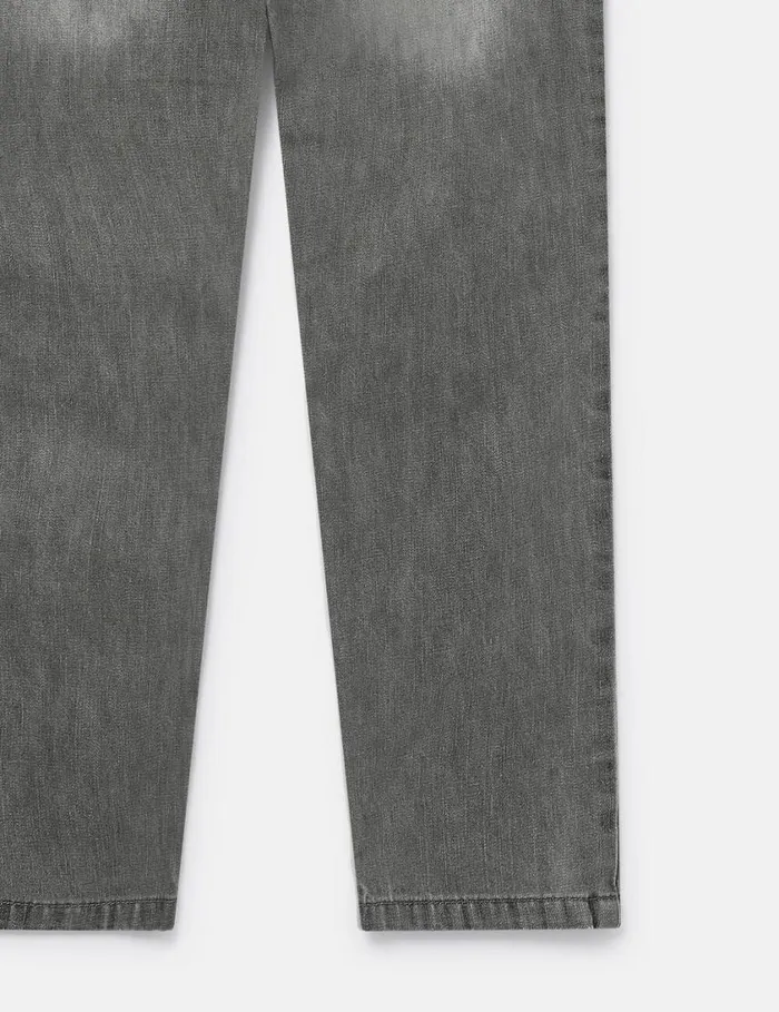 Kids Shark Face Ripped Skinny Jeans Grey Stella McCartney Pants and Shorts