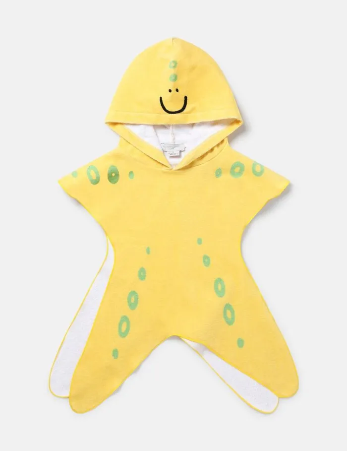 Kids Starfish Hooded Towel Yellow Stella McCartney Newborn 0 8211 24 Months