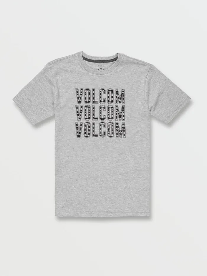 Kids TShirts and Tanks Volcom Big Boys Vibes Time Short Sleeve Tee 8211 Heather Grey