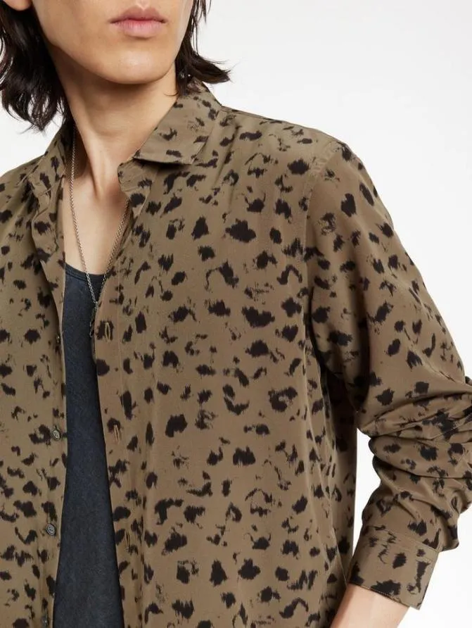 KINNEY SHIRT Espresso Clothing John Varvatos Shirts KINNEY SHIRT Espresso Clothing John Varvatos Shirts