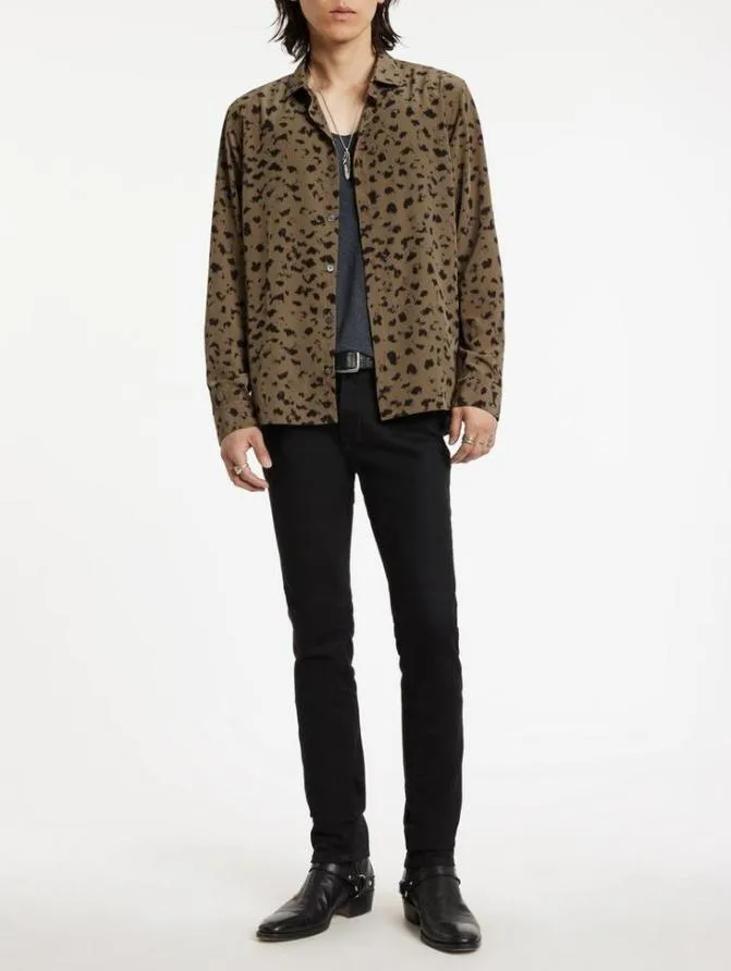 KINNEY SHIRT Espresso Clothing John Varvatos Shirts KINNEY SHIRT Espresso Clothing John Varvatos Shirts