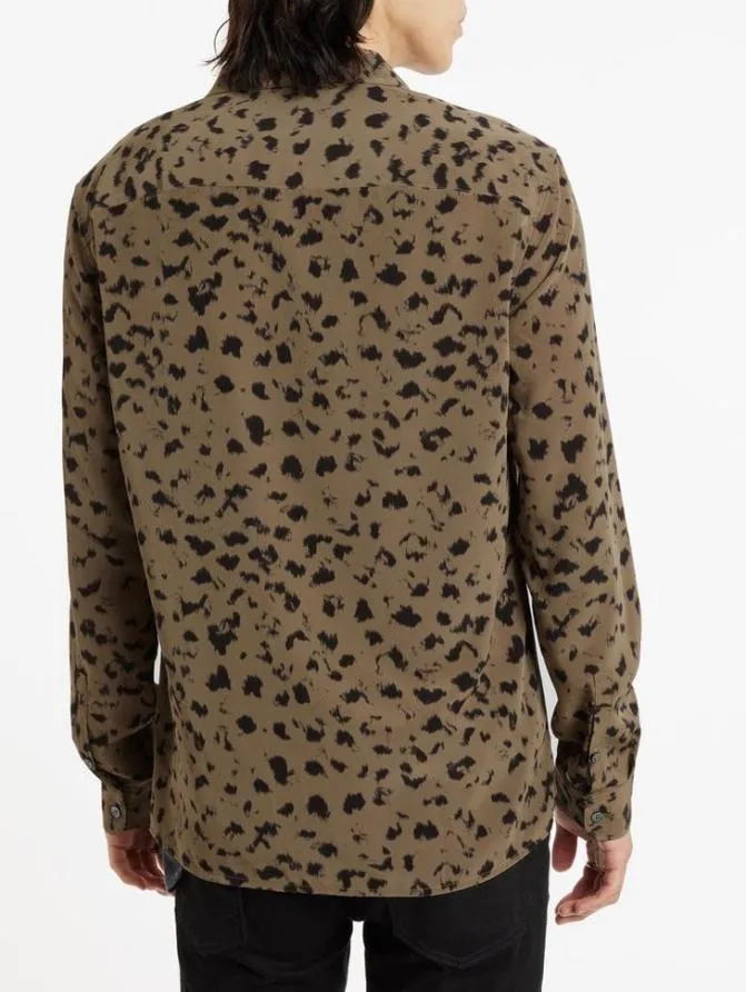 KINNEY SHIRT Espresso Clothing John Varvatos Shirts KINNEY SHIRT Espresso Clothing John Varvatos Shirts
