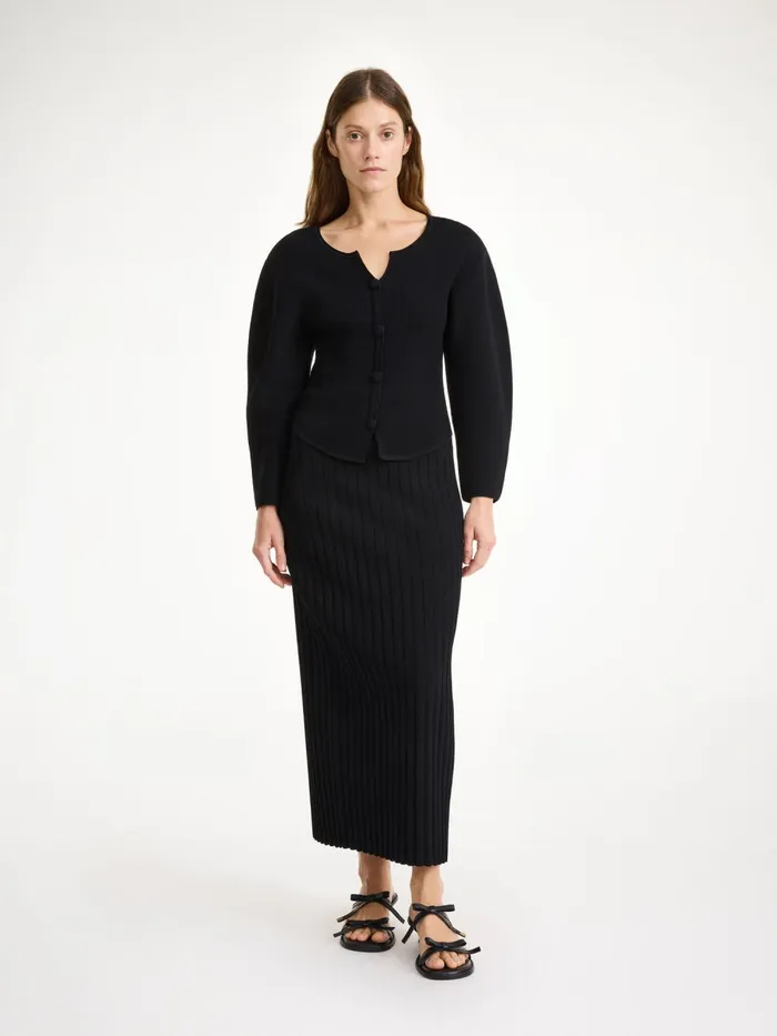 Knitwear Women By Malene Birger Francinas Sweater Black