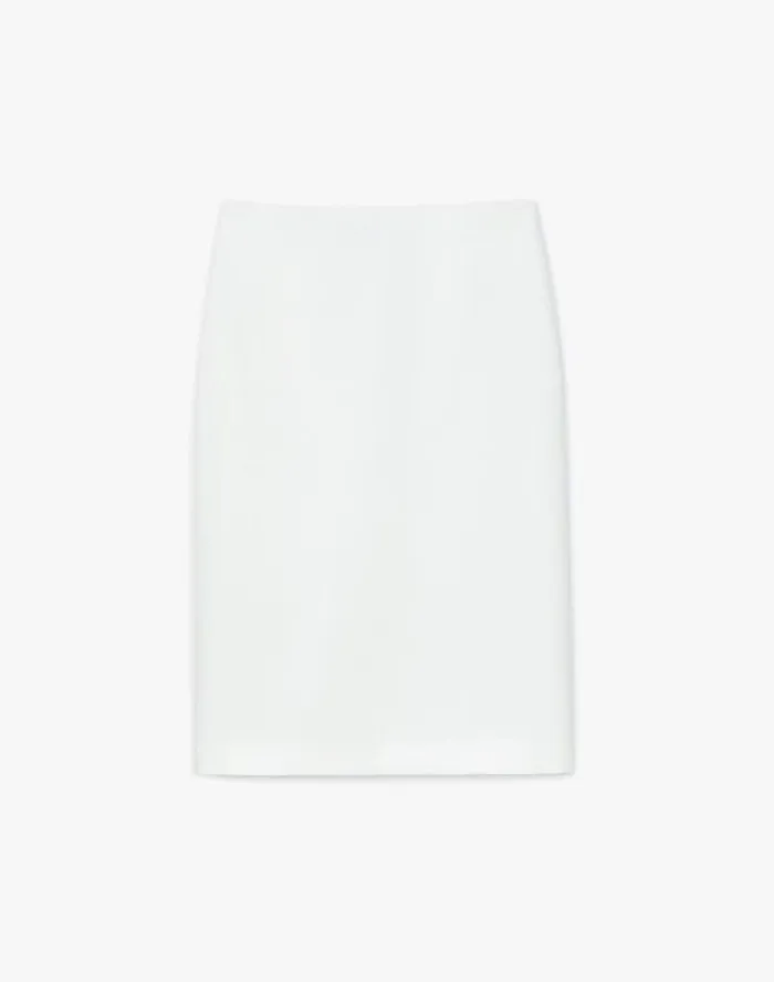 Lafayette 148 New York Finesse Crepe Pencil Skirt Black Ready To Wear Skirts