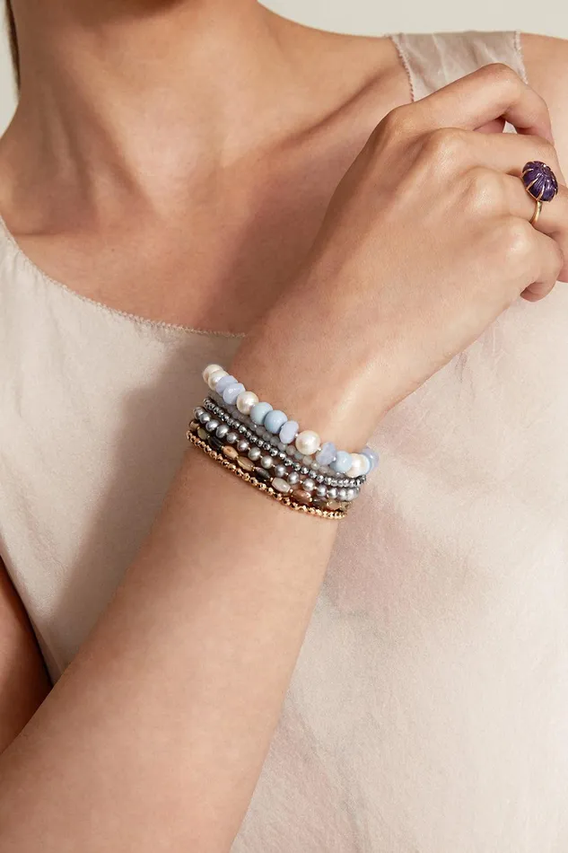 Laguna Naked Wrap Bracelet Gold Mix Women Chan Luu Bracelets