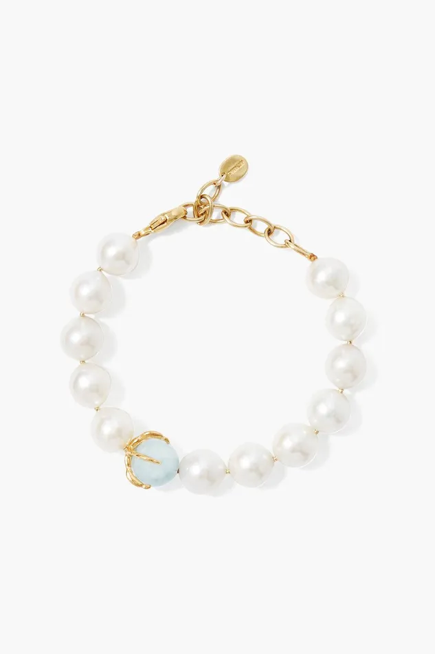 Lark Bracelet White Pearl Mix Women Chan Luu Bracelets
