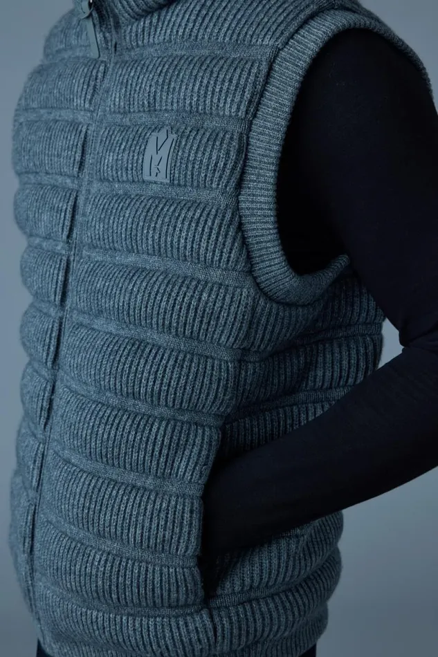 Light Down Jackets Men Mackage ALAN Cashmere Light Down Vest Cream Light Down Jackets Men Mackage ALAN Cashmere Light Down Vest Cream