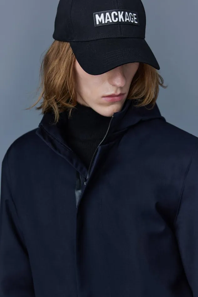 Light Down Jackets Men Mackage ROLAND 2in1 Down Parka With Hood Trench