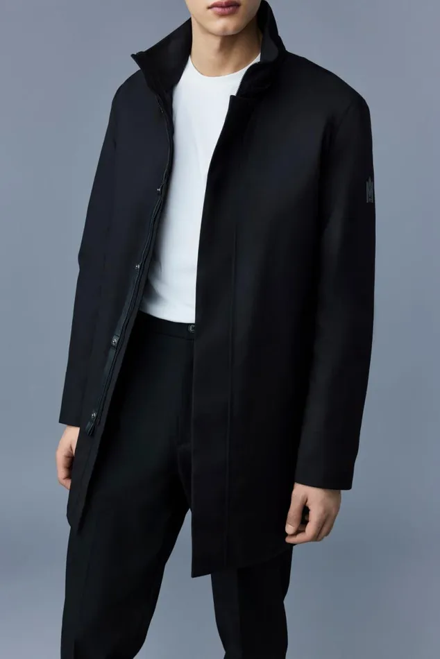 Light Down Jackets Men Mackage ROLAND 2in1 Down Parka With Hood Trench