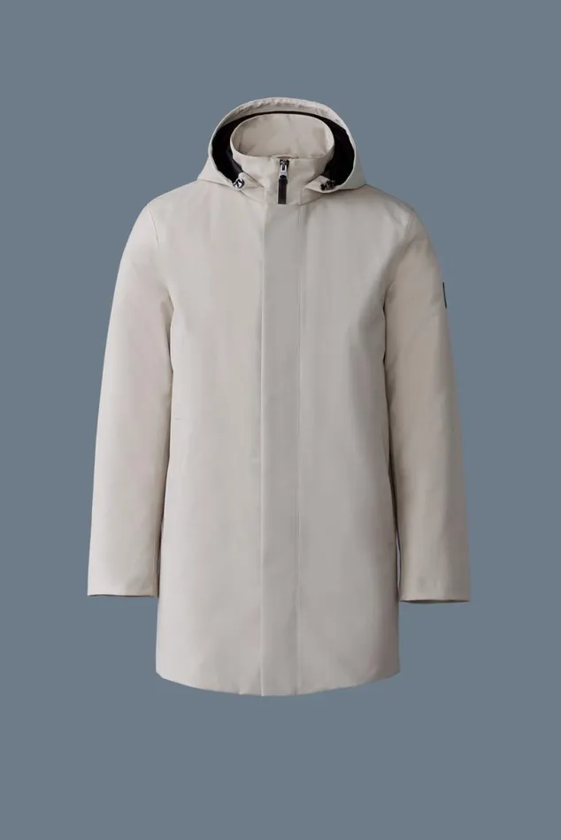 Light Down Jackets Men Mackage ROLAND 2in1 Down Parka With Hood Trench
