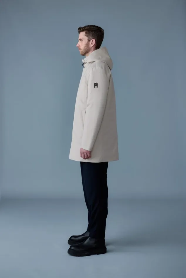 Light Down Jackets Men Mackage ROLAND 2in1 Down Parka With Hood Trench