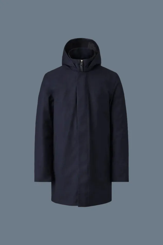Light Down Jackets Men Mackage ROLAND 2in1 Down Parka With Hood Trench