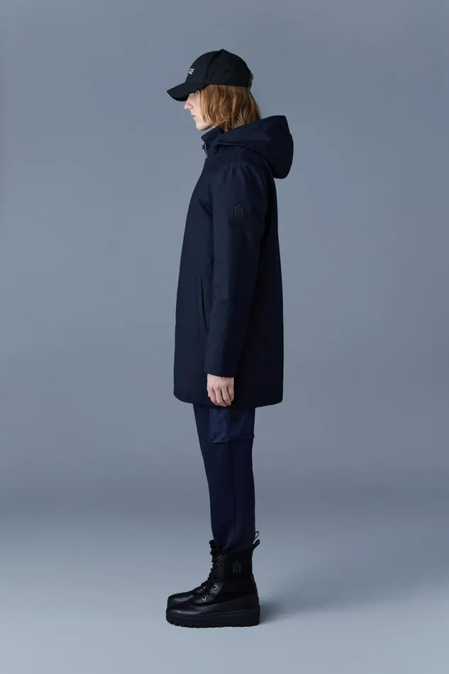 Light Down Jackets Men Mackage ROLAND 2in1 Down Parka With Hood Trench