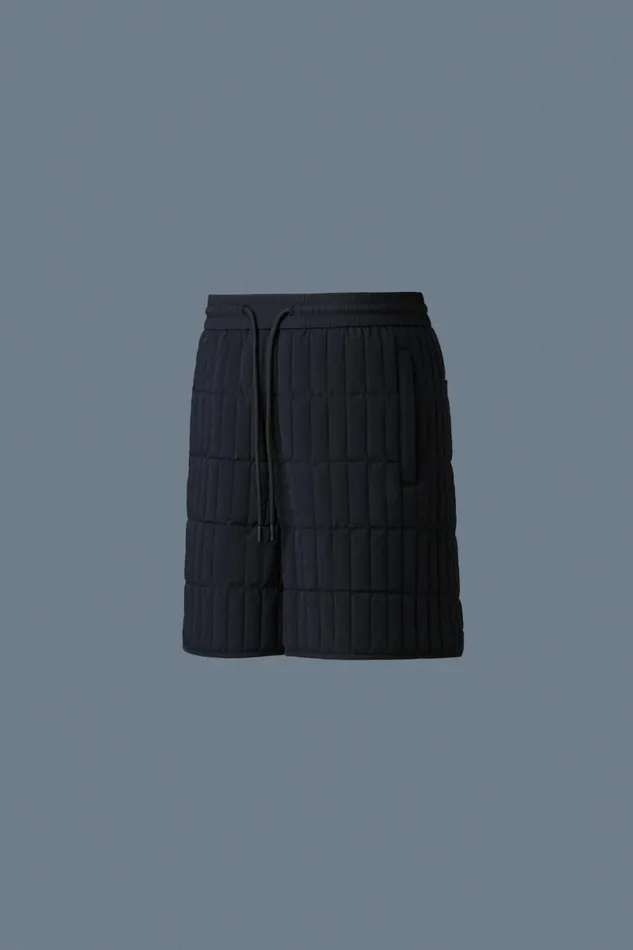 Light Down Jackets Men Mackage SEBASTIAN Vertical Quilted Shorts Trench
