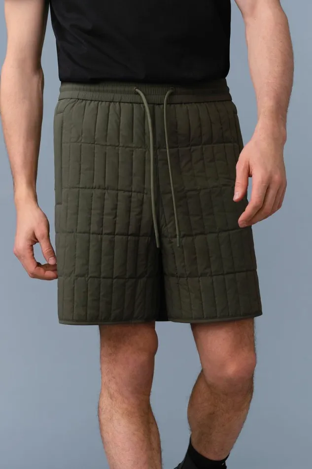 Light Down Jackets Men Mackage SEBASTIAN Vertical Quilted Shorts Trench