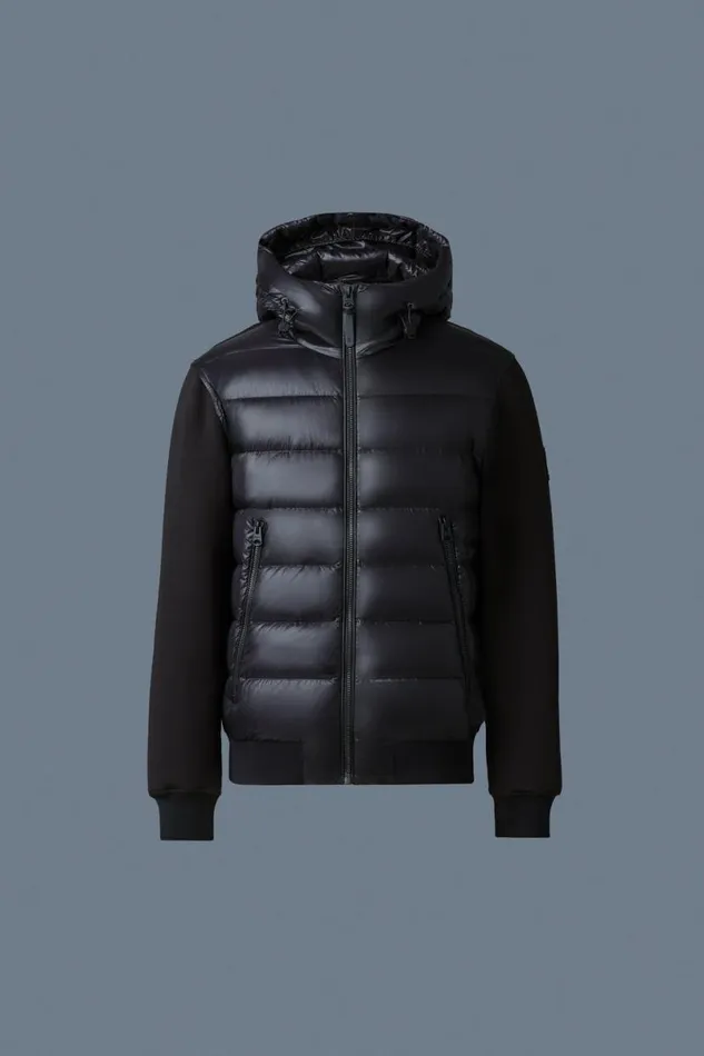 Light Jackets Men Mackage FRANKR Hybrid Jacket With Hood Trench