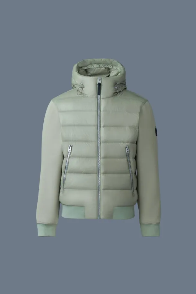 Light Jackets Men Mackage FRANKR Hybrid Jacket With Hood Trench