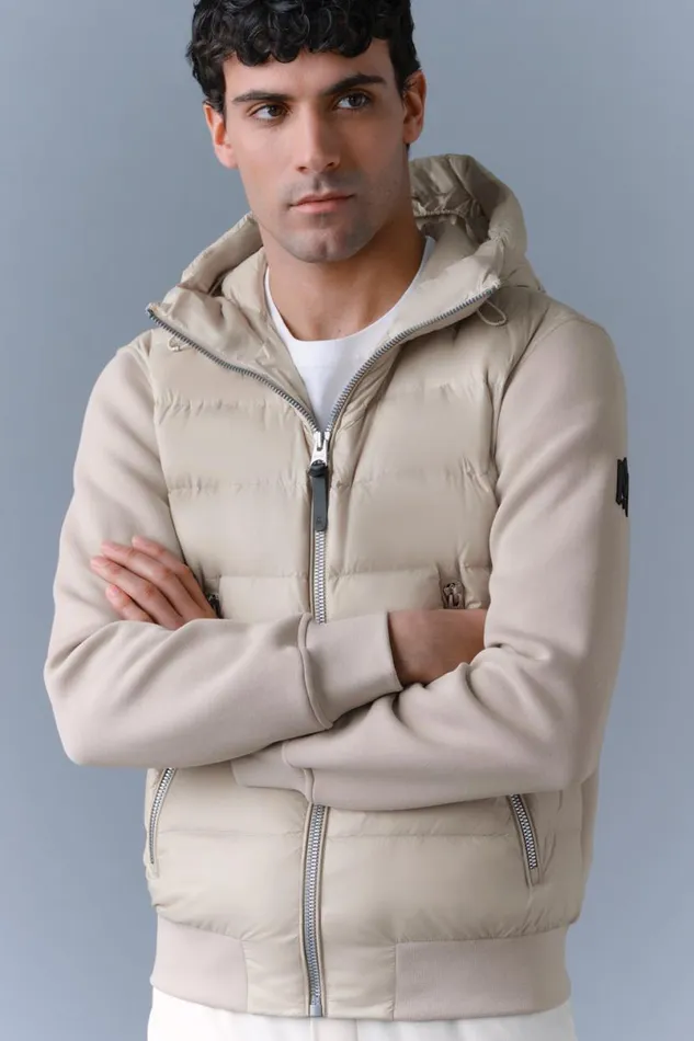 Light Jackets Men Mackage FRANKR Hybrid Jacket With Hood Trench
