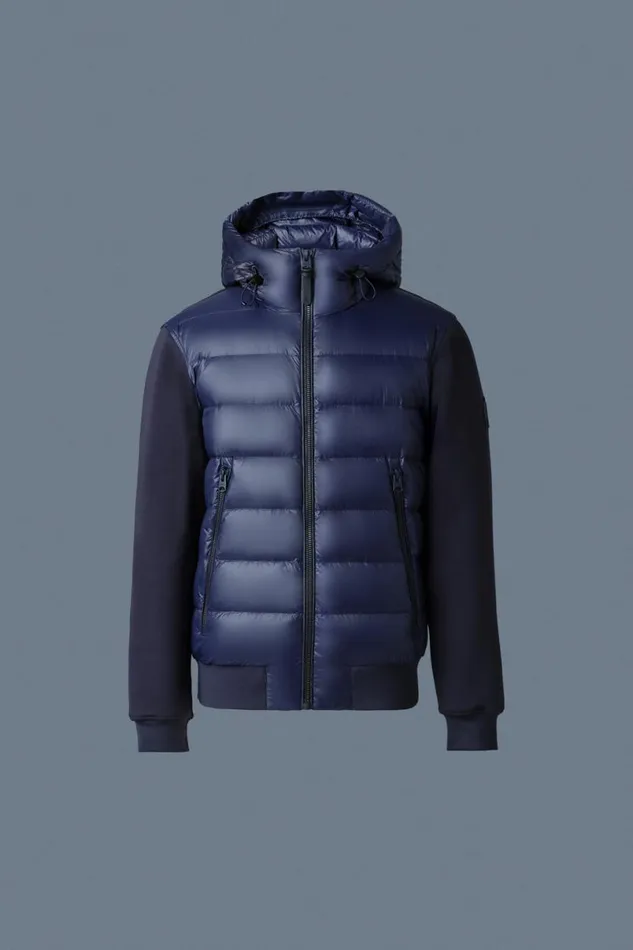 Light Jackets Men Mackage FRANKR Hybrid Jacket With Hood Trench