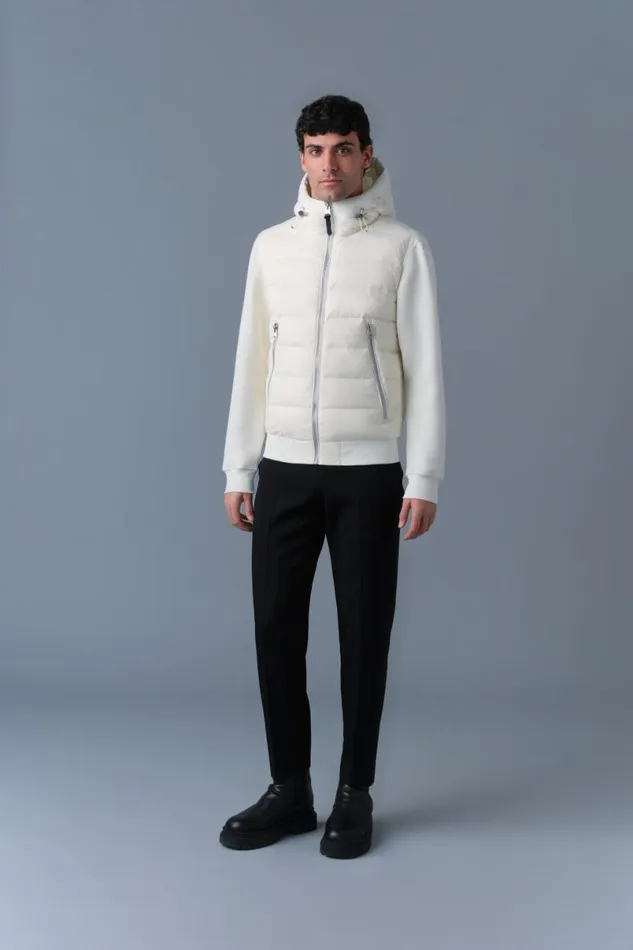 Light Jackets Men Mackage FRANKR Hybrid Jacket With Hood Trench