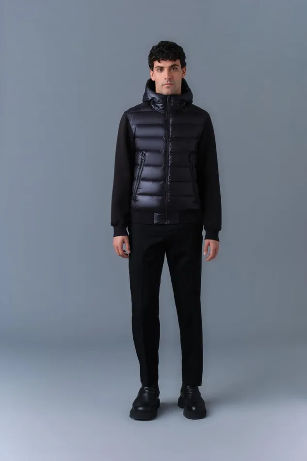 Light Jackets Men Mackage FRANKR Hybrid Jacket With Hood Trench
