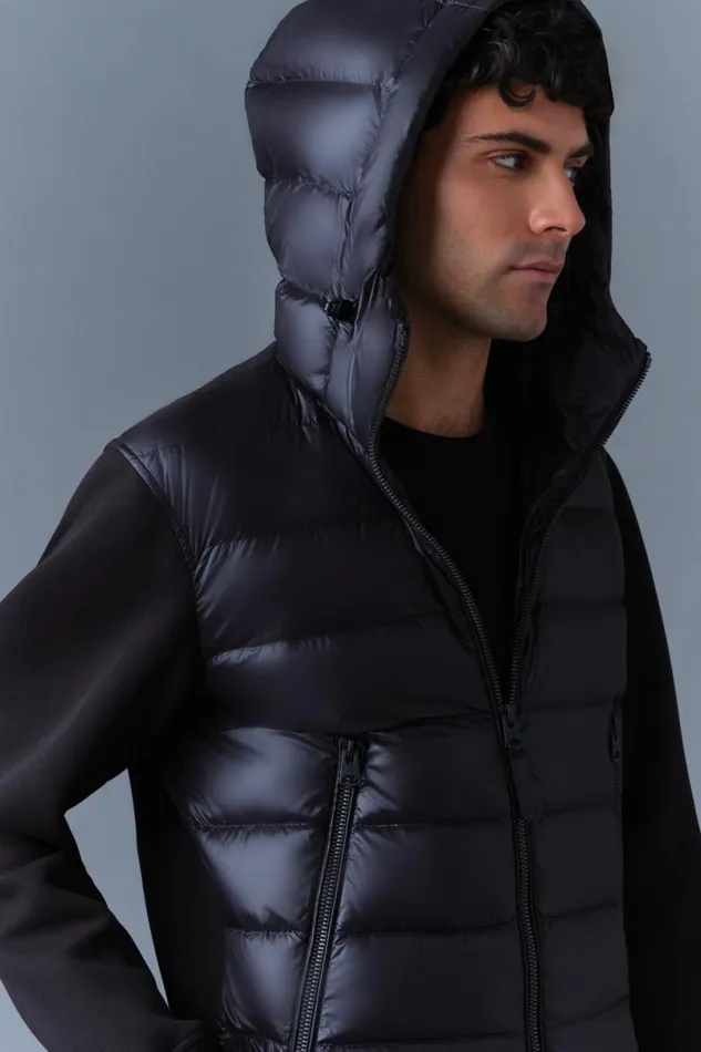 Light Jackets Men Mackage FRANKR Hybrid Jacket With Hood Trench