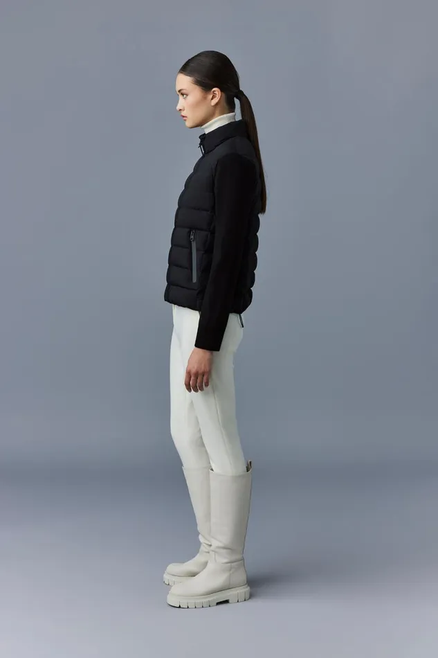 Light Jackets Women Mackage OCEANECITY Light Down Mixedmedia Jacket Cream Light Jackets Women Mackage OCEANECITY Light Down Mixedmedia Jacket Cream