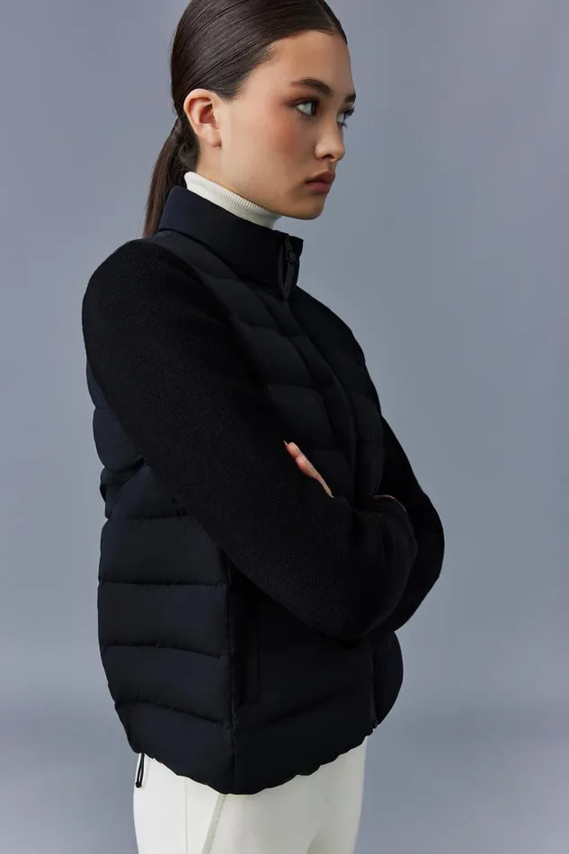 Light Jackets Women Mackage OCEANECITY Light Down Mixedmedia Jacket Cream Light Jackets Women Mackage OCEANECITY Light Down Mixedmedia Jacket Cream