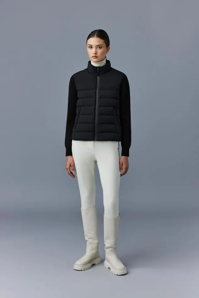Light Jackets Women Mackage OCEANECITY Light Down Mixedmedia Jacket Cream Light Jackets Women Mackage OCEANECITY Light Down Mixedmedia Jacket Cream