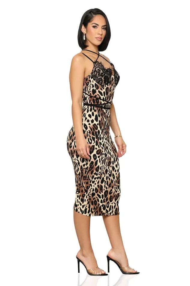 Lilly039s Kloset Dresses Women Lady In Leopard Dress