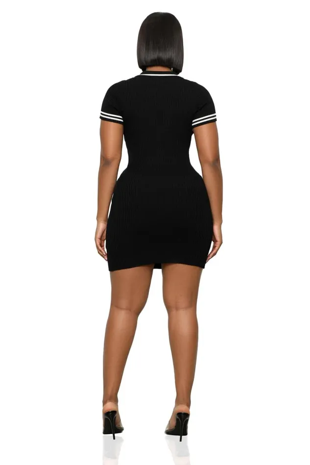 Lilly039s Kloset Dresses Women Match Made Collared Dress BlackFINAL SALE