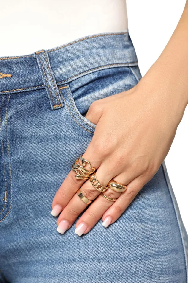 Lilly039s Kloset Jewelry Women Stack Em Up Gold Rings