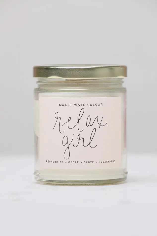 Lilly039s Kloset Lifestyle Women Relax Girl Soy Candle