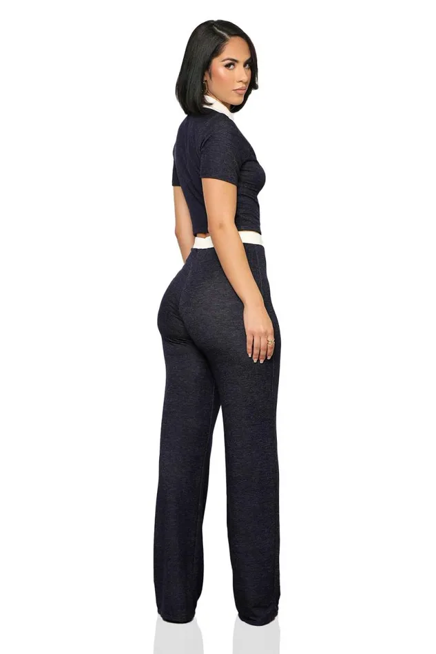 Lilly039s Kloset Sets Women Basic Necessities Pants Set Navy