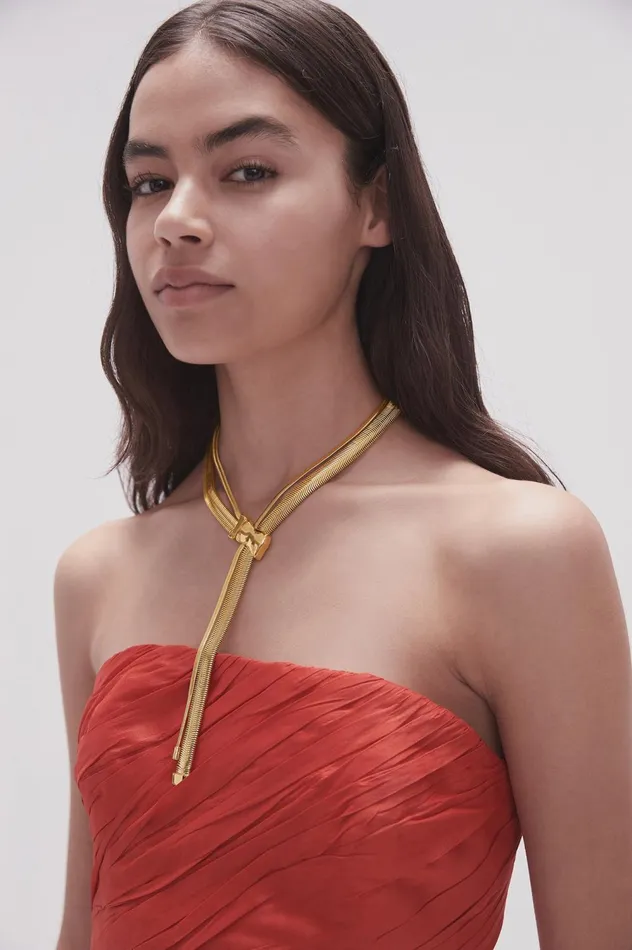 Limbo Chain Necklace Gold Women Aje Jewelry