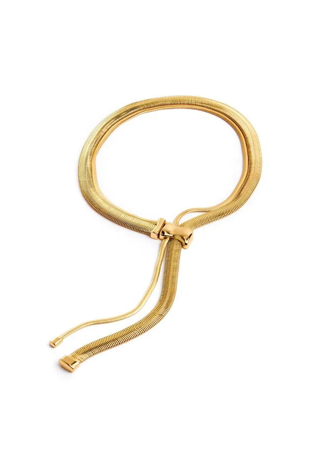 Limbo Chain Necklace Gold Women Aje Jewelry