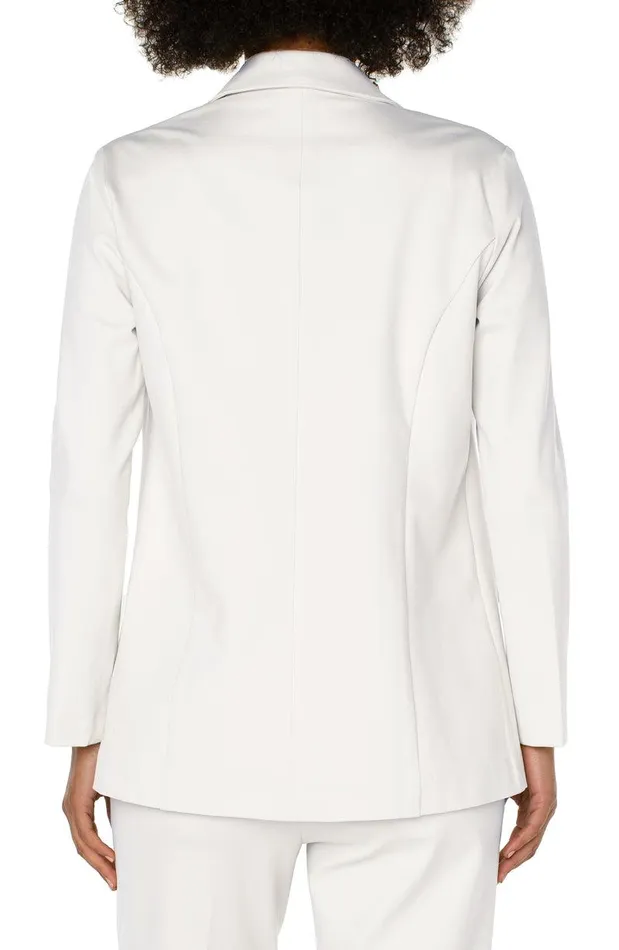 Liverpool Los Angeles BOYFRIEND BLAZER WITH PRINCESS DARTS Vintage White Women BLAZERS