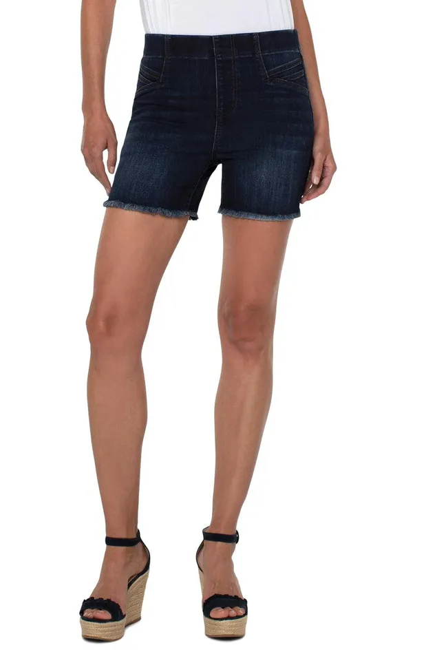 Liverpool Los Angeles CHLOE SHORT WITH CAT EYE POCKETS Dunmore Dark Women SHORTS