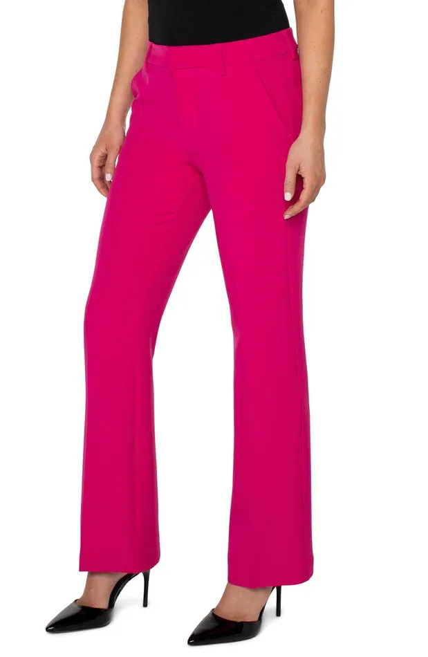 Liverpool Los Angeles KELSEY FLARE TROUSER Pink Topaz Women TROUSERS